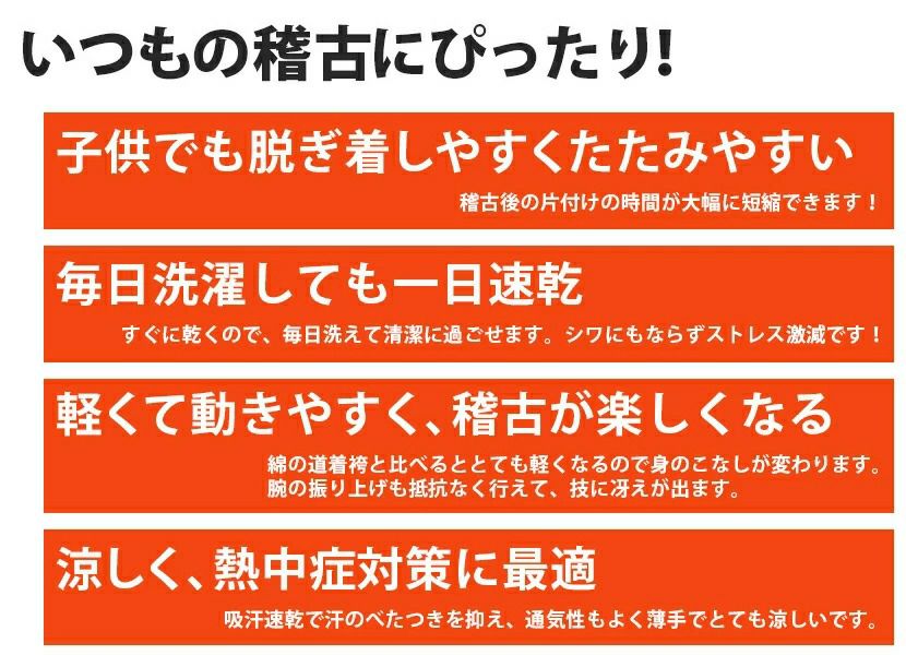 織刺風ジャージ剣道着＋上製テトロン剣道袴